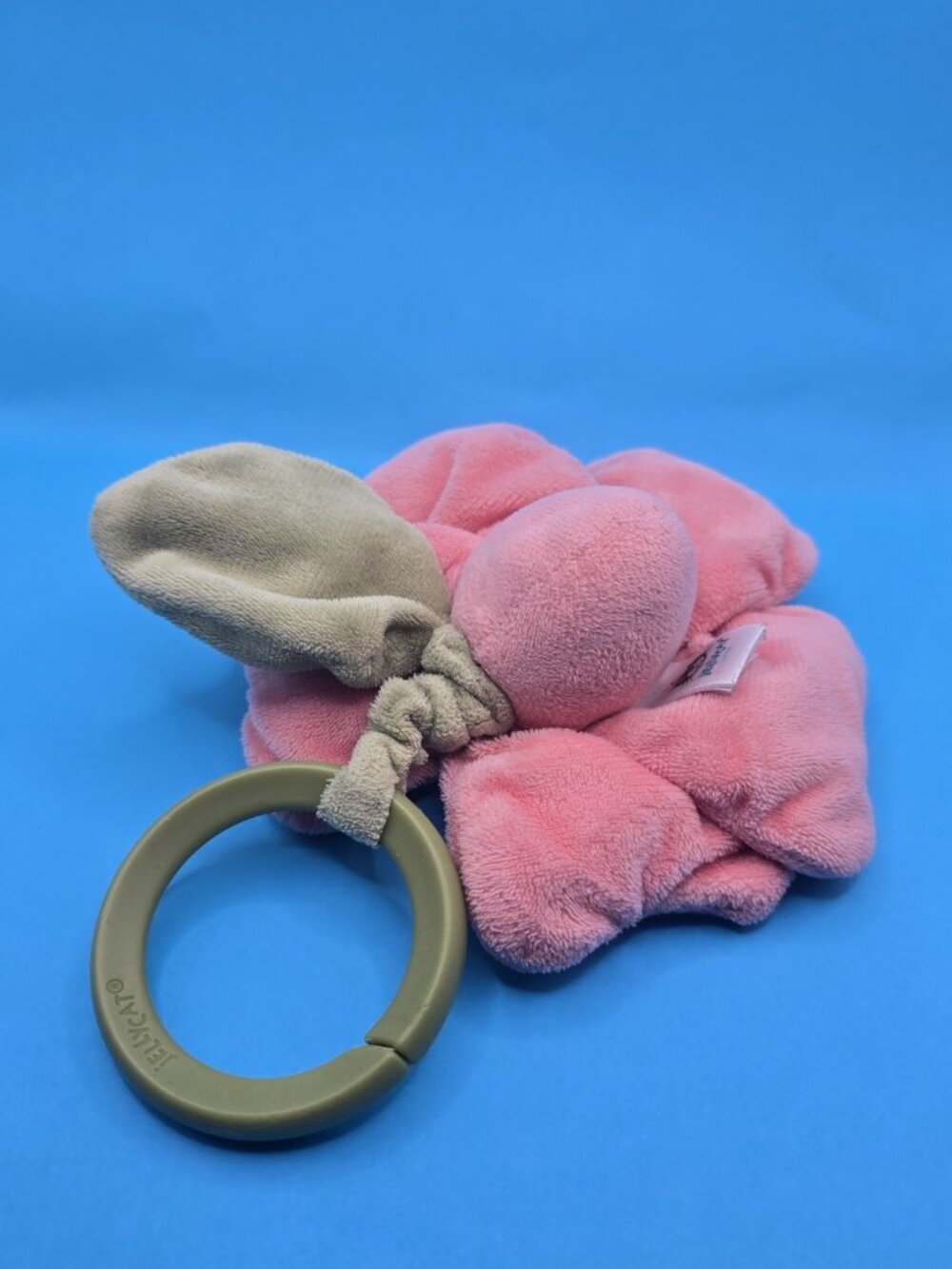 Jellycat London Fleury Petunia Jitter Baby Crib Pull String Toy Crinkles RETIRED - Picture 8 of 10